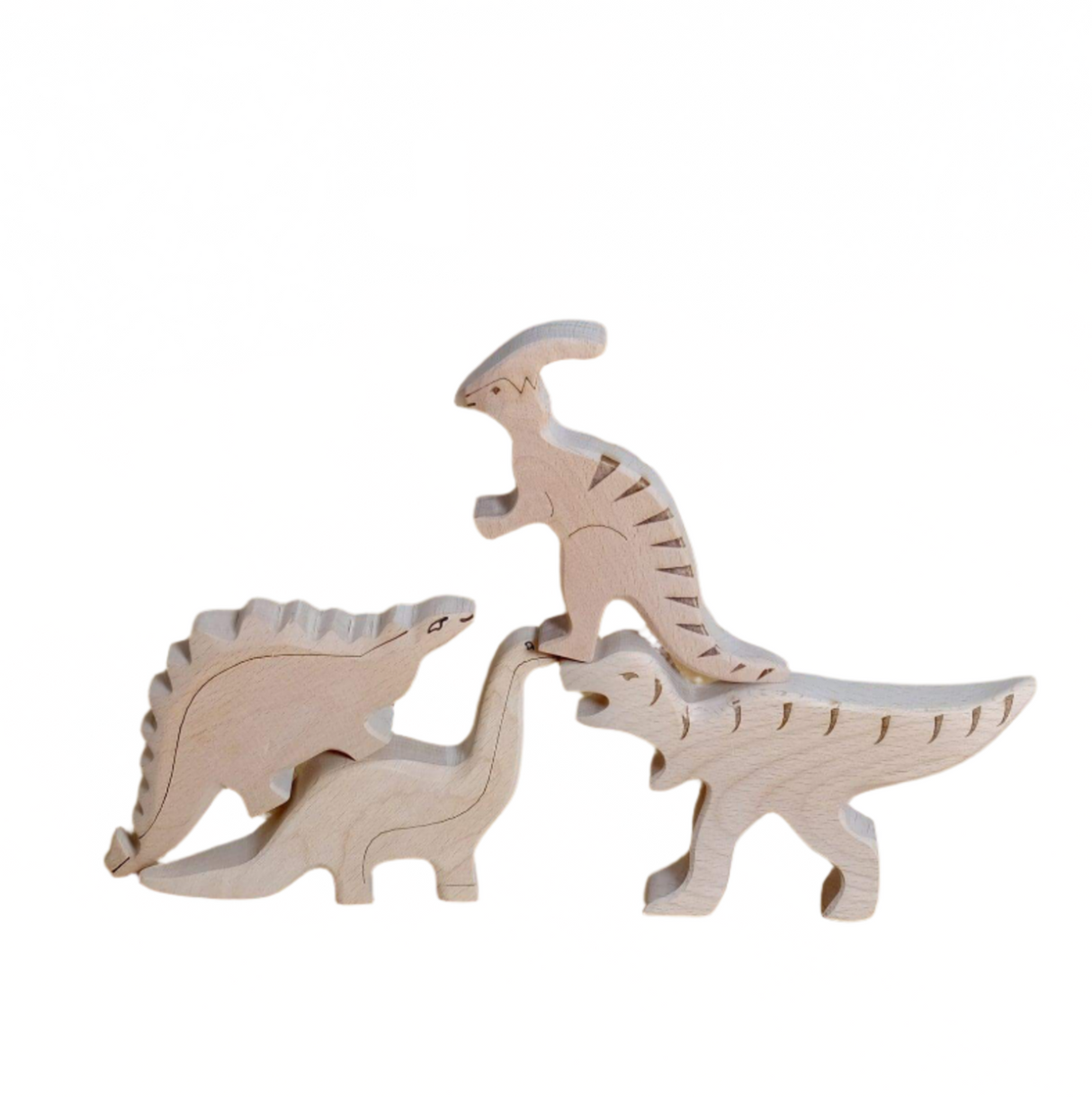 Wooden Dinosaur Set - Sumiye Co