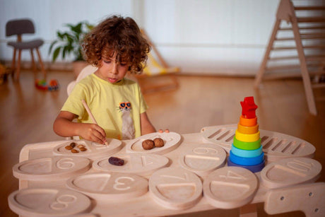 Wooden Tracing Board for Toddlers-0