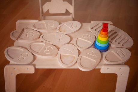 Wooden Tracing Board for Toddlers-4