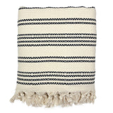 Woven Stripe Turkish Throw by SLATE + SALT - Sumiye Co