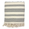 Woven Stripe Turkish Throw by SLATE + SALT - Sumiye Co