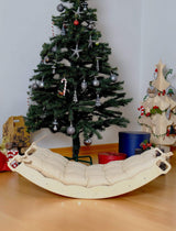 XL Wooden Balance Board for Toddlers Montessori Balance Toy with Pillow-4