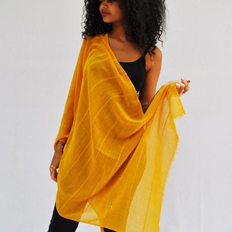 Classic Cotton Wrap Scarf by SLATE + SALT - Sumiye Co