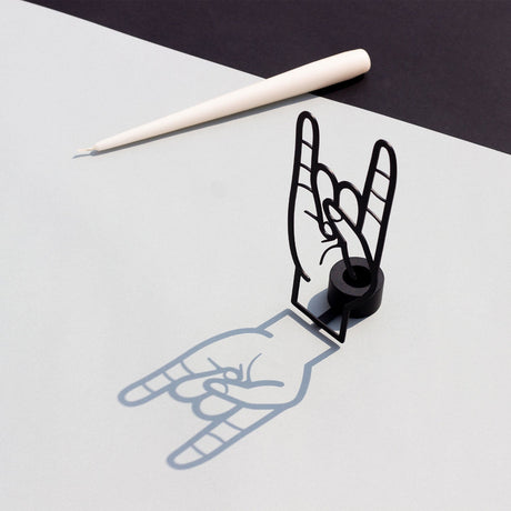 CandleHand Taper Candle Holder - You Rock by 54Celsius - Sumiye Co