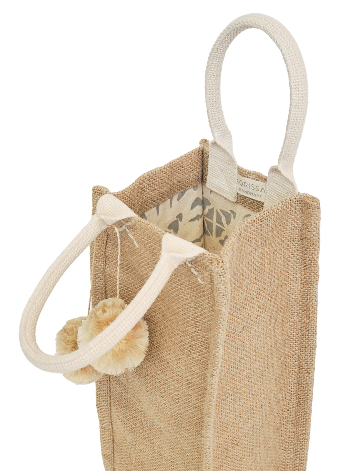 Wine Bag | Jute Canvas -3