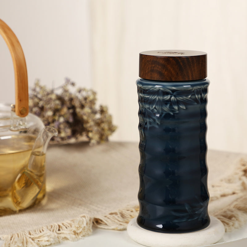 Ceramic Travel Mug | Bamboo Joint (12 oz)-11