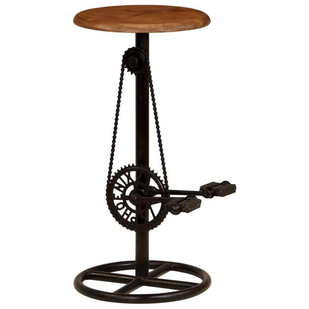 Bar Chairs (2 pcs) | Solid Mango Wood-1