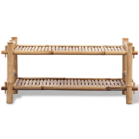 Bamboo Shoe Rack | 2-Tier -1