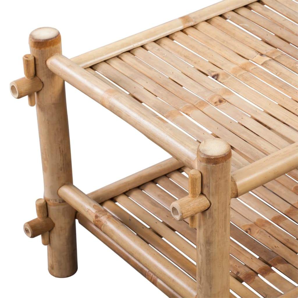 Bamboo Shoe Rack | 2-Tier -3