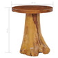 Coffee Table | Solid Teak Wood (15.7"x15.7" )-3