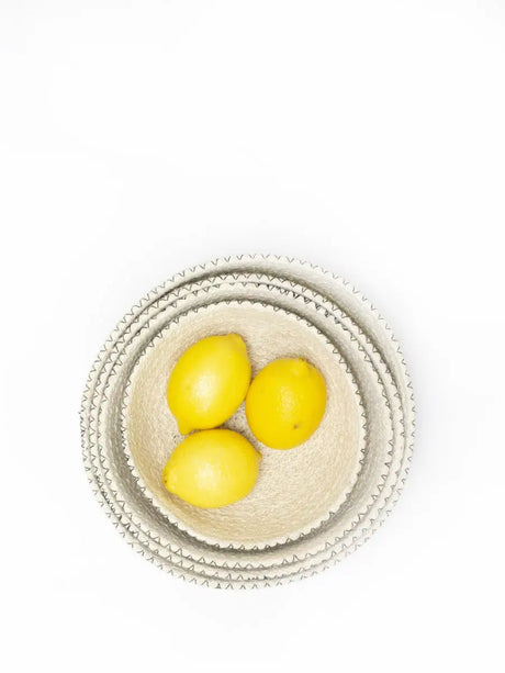 Amari  Round Bowl - Black (Set of 4) KORISSA