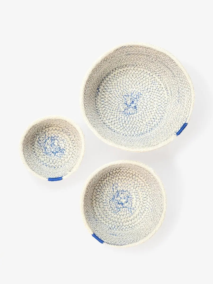 Amari Bowl - Blue (Set of 3) KORISSA