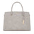 Grey Laptop Bag | Vegan Leather-0