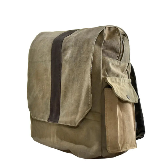 Backpack | Recycled Military Tents Vintage Addiction