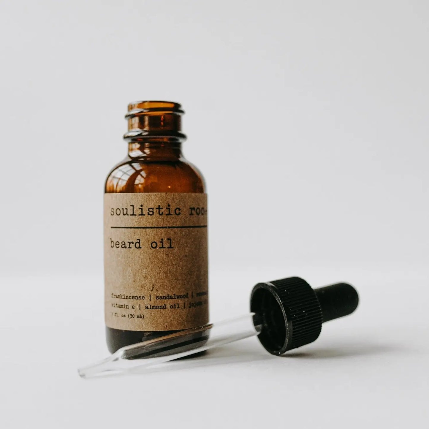 Beard Oil | Frankincense, Sandalwood, Rosemary Soulistic Root