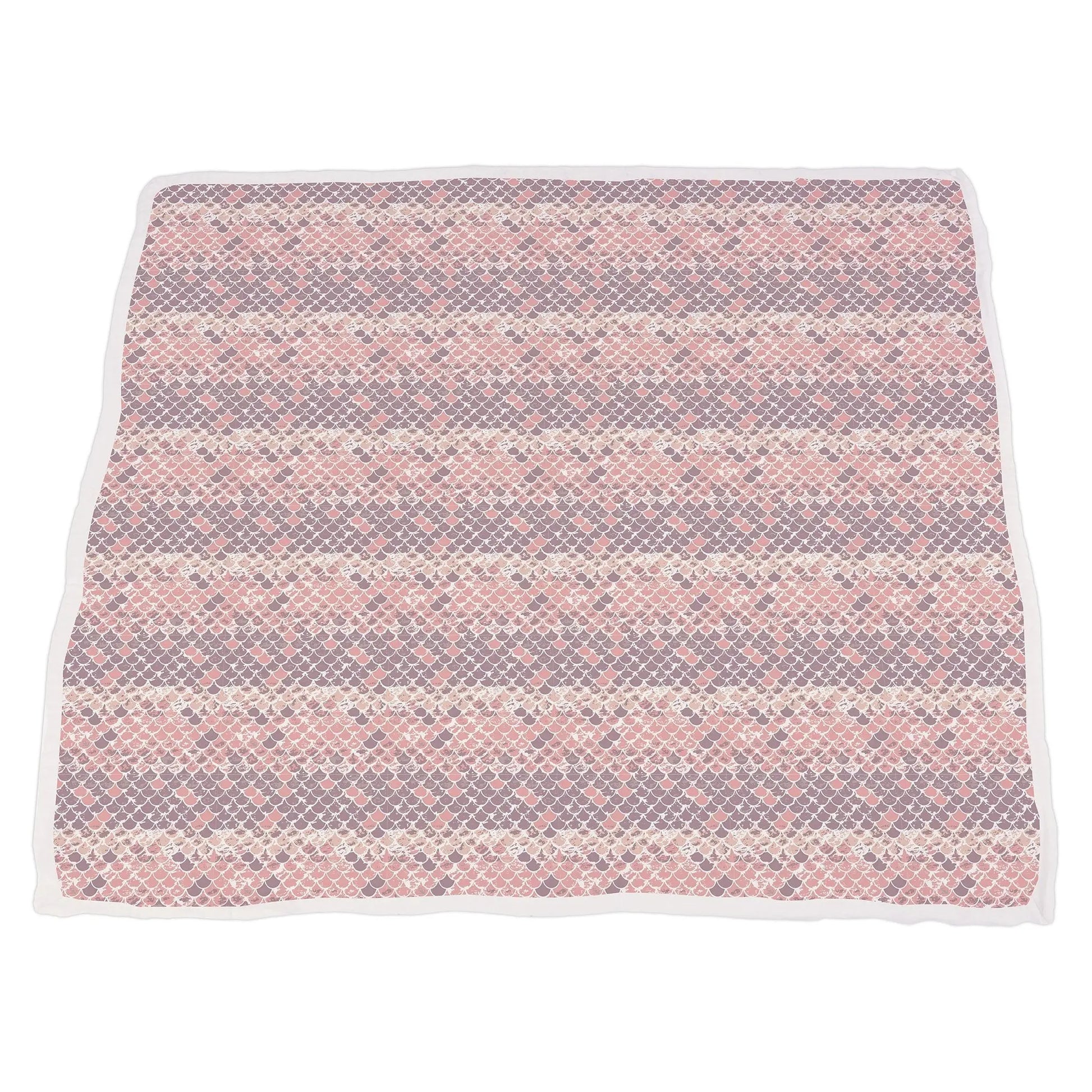 Blanket | Bamboo Muslin - Mermaids & Pink Scales Newcastle Classics