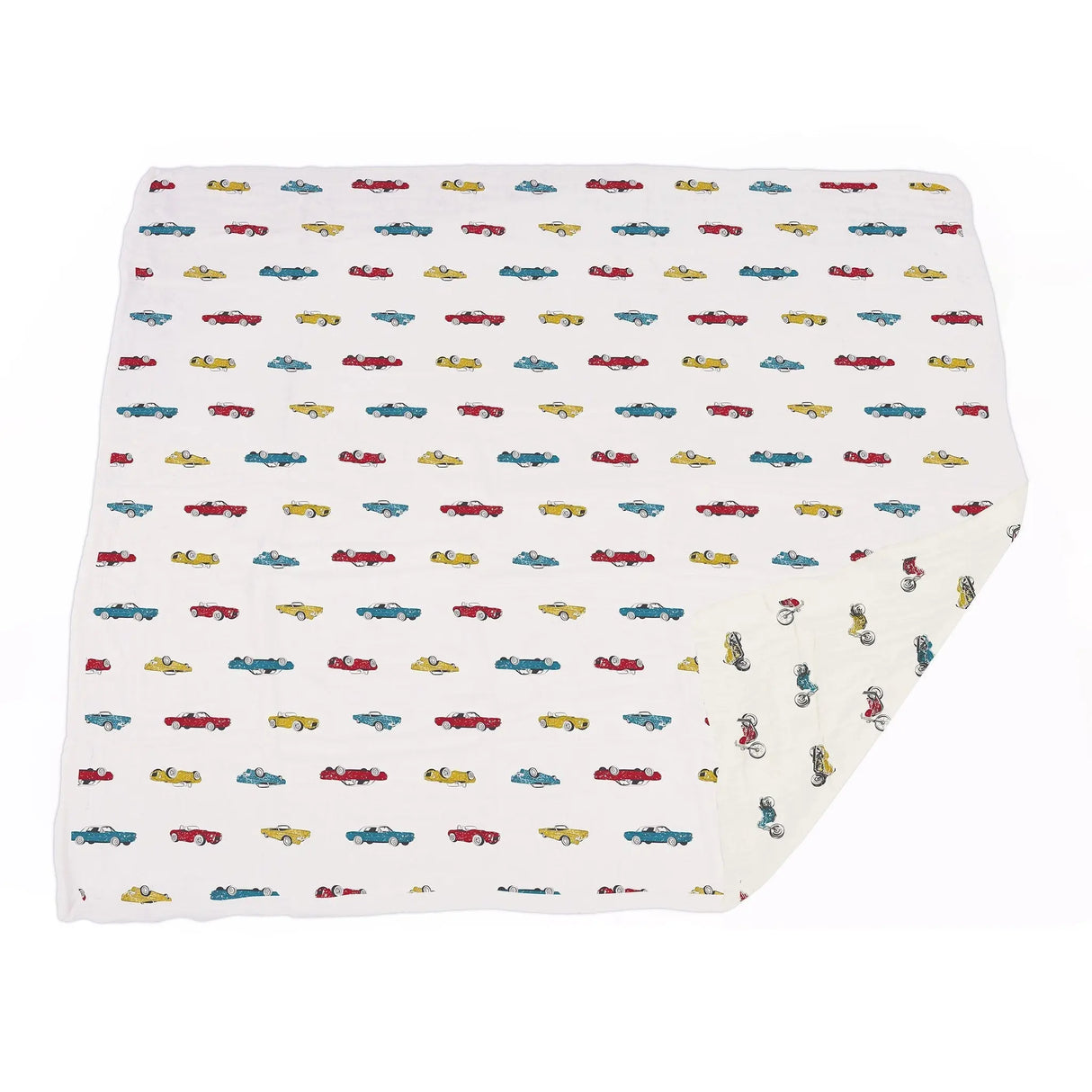 Blanket | Bamboo Muslin - Vintage Cars & Motorcycles Newcastle Classics