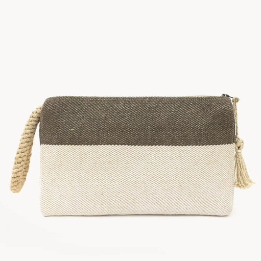 Block A Clutch - Brown | Artisan Handmade KORISSA