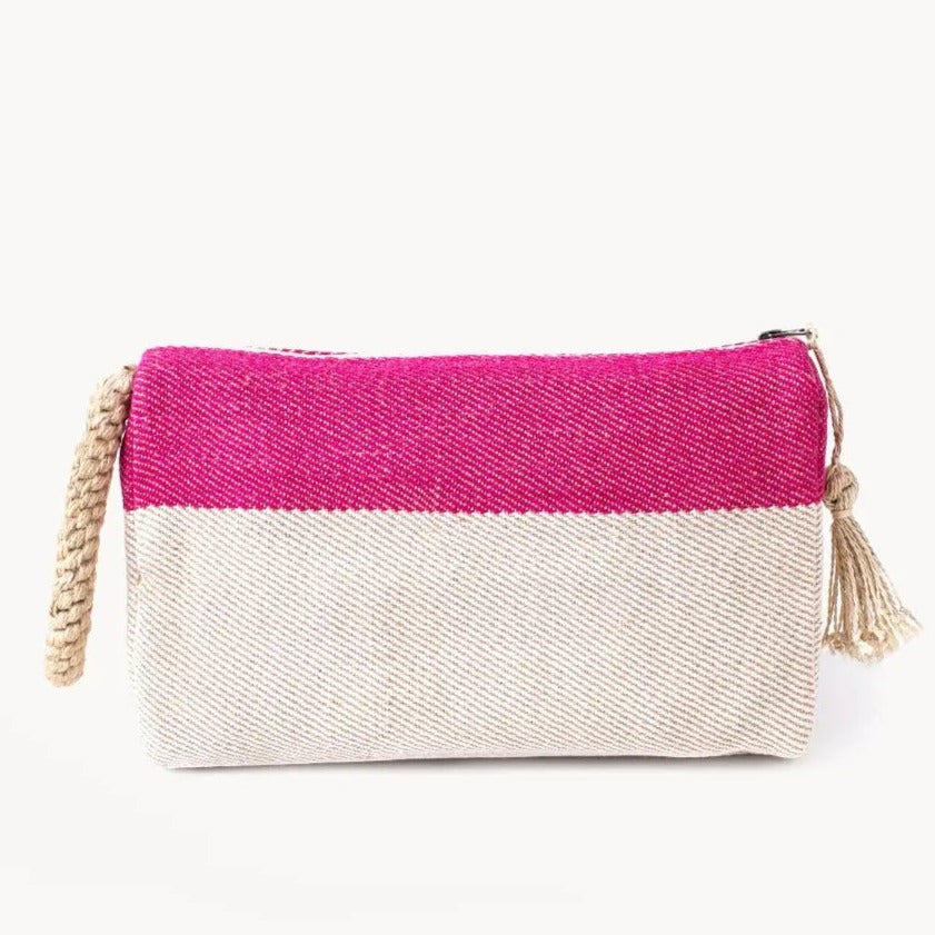 Block A Clutch - Pink | Artisan Handmade KORISSA