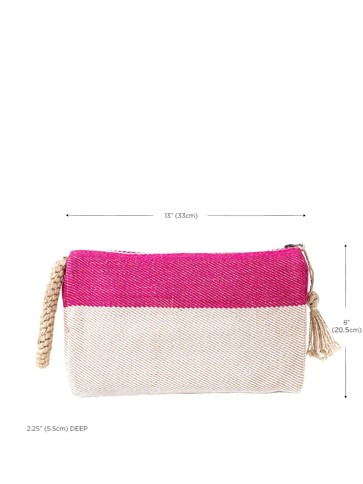 Block A Clutch - Pink | Artisan Handmade KORISSA