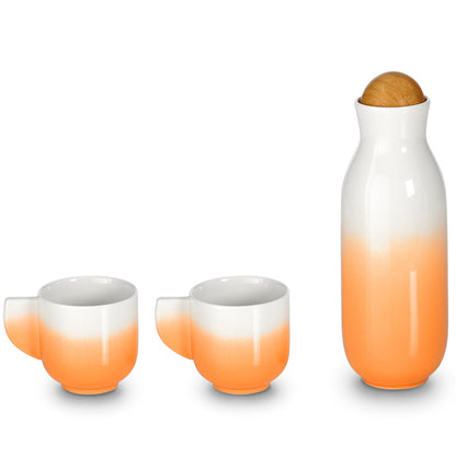 Bloom Carafe Set ( Cups with Handles)-1