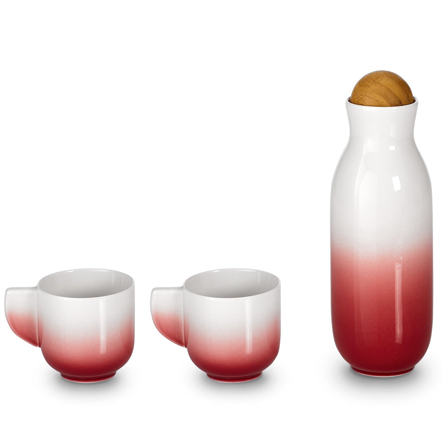 Bloom Carafe Set ( Cups with Handles)-2