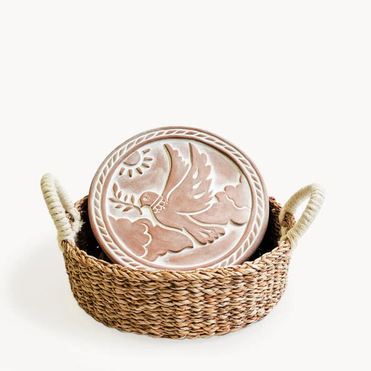 Bread Warmer & Basket - Dove In Peace KORISSA