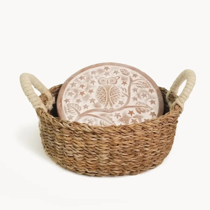 Bread Warmer & Basket - Owl Round KORISSA