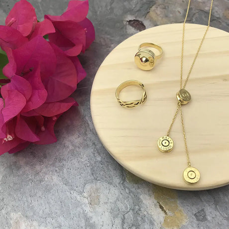 Bullet Cluster Necklace Cambodian Artisans