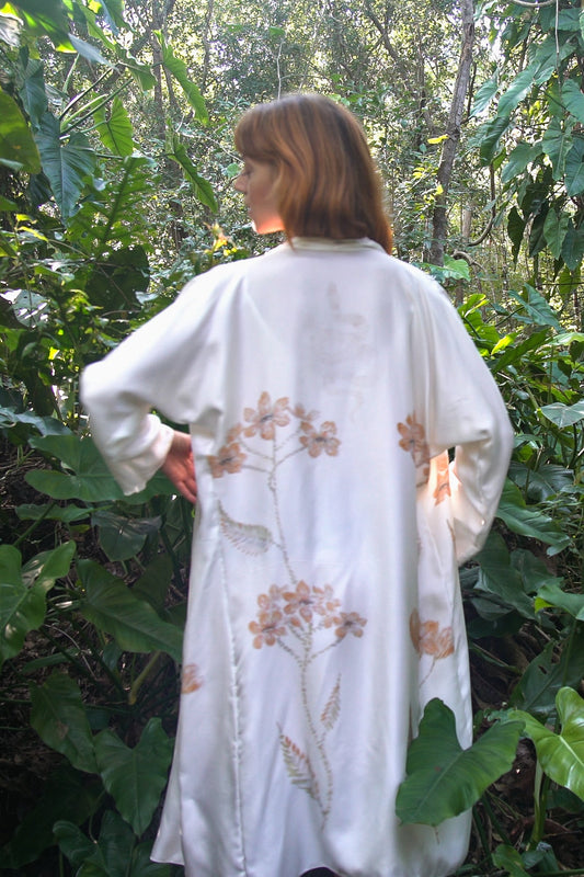 The Royal Silk Robe in Azulik Flowers-0