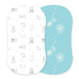 Changing Pad Cover/Bassinet Sheets 2PK | Corgi & Dandelion Newcastle Classics