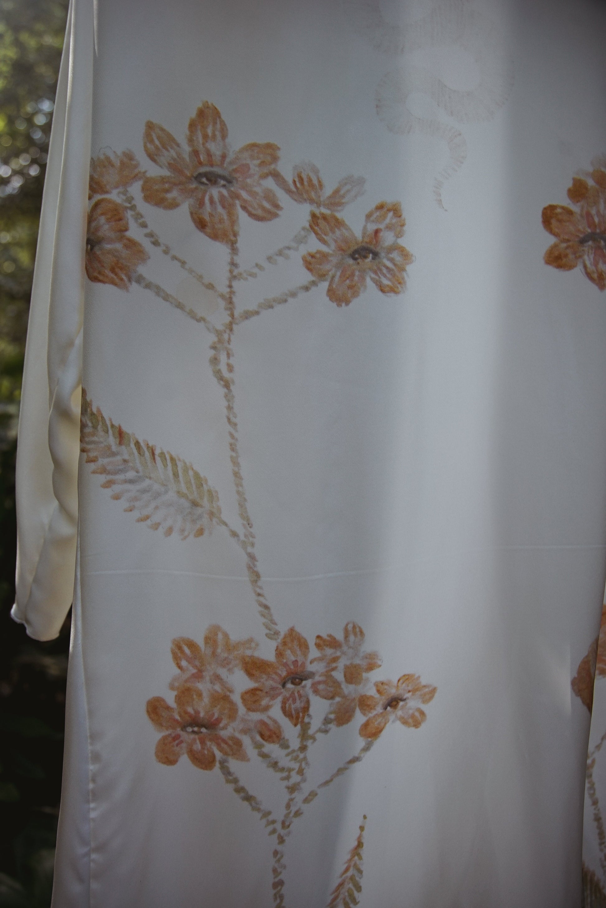 The Royal Silk Robe in Azulik Flowers-9