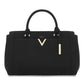 Black Laptop Handbag | Vegan Leather-0