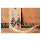 Earrings | 'Engraved Southwest Boho' Handmade Jewelry Honest Outlaws