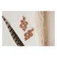 Earrings | 'Terracotta Boho Snake' Handmade Jewelry Honest Outlaws
