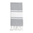 Essential Stripe Turkish Hand Towel | 100% Natural Fibers SLATE + SALT