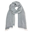 Ethiopian Stripe Wrap Scarf | Ethical Style SLATE + SALT