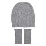 Gray Minimalist Alpaca Gloves | Ethical Style SLATE + SALT