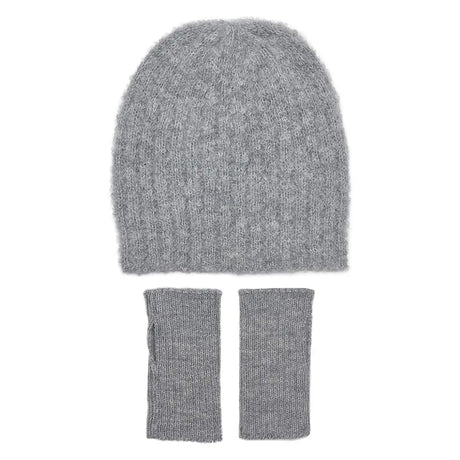Gray Minimalist Alpaca Gloves | Ethical Style SLATE + SALT