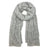 Gray Ultra Plush Alpaca Scarf | Ethical Style SLATE + SALT