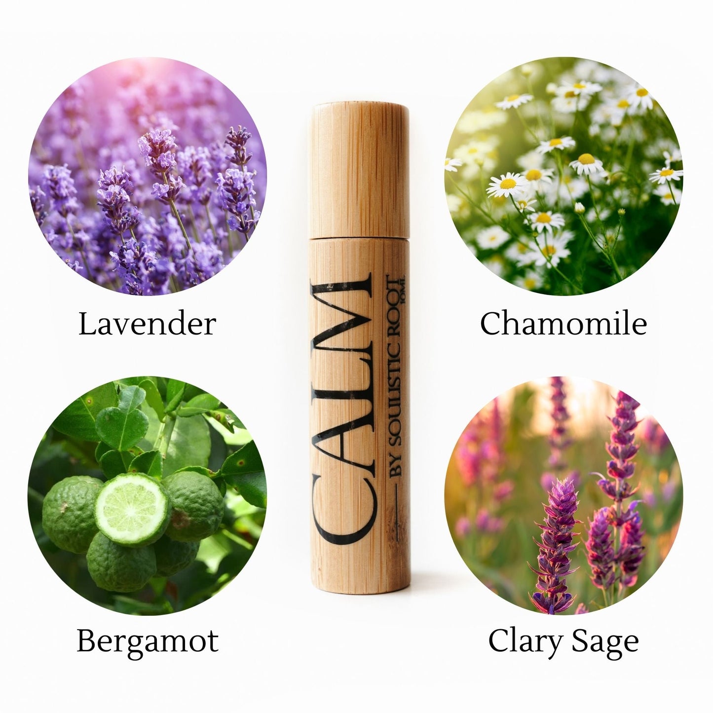 Calm Essential Oil Bamboo Roller-2