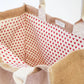 Jute Canvas Market Bag - Love KORISSA