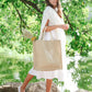 Jute Canvas Market Bag - Nature KORISSA
