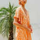 Kaftan Dress | Coral Batik Pink Haley