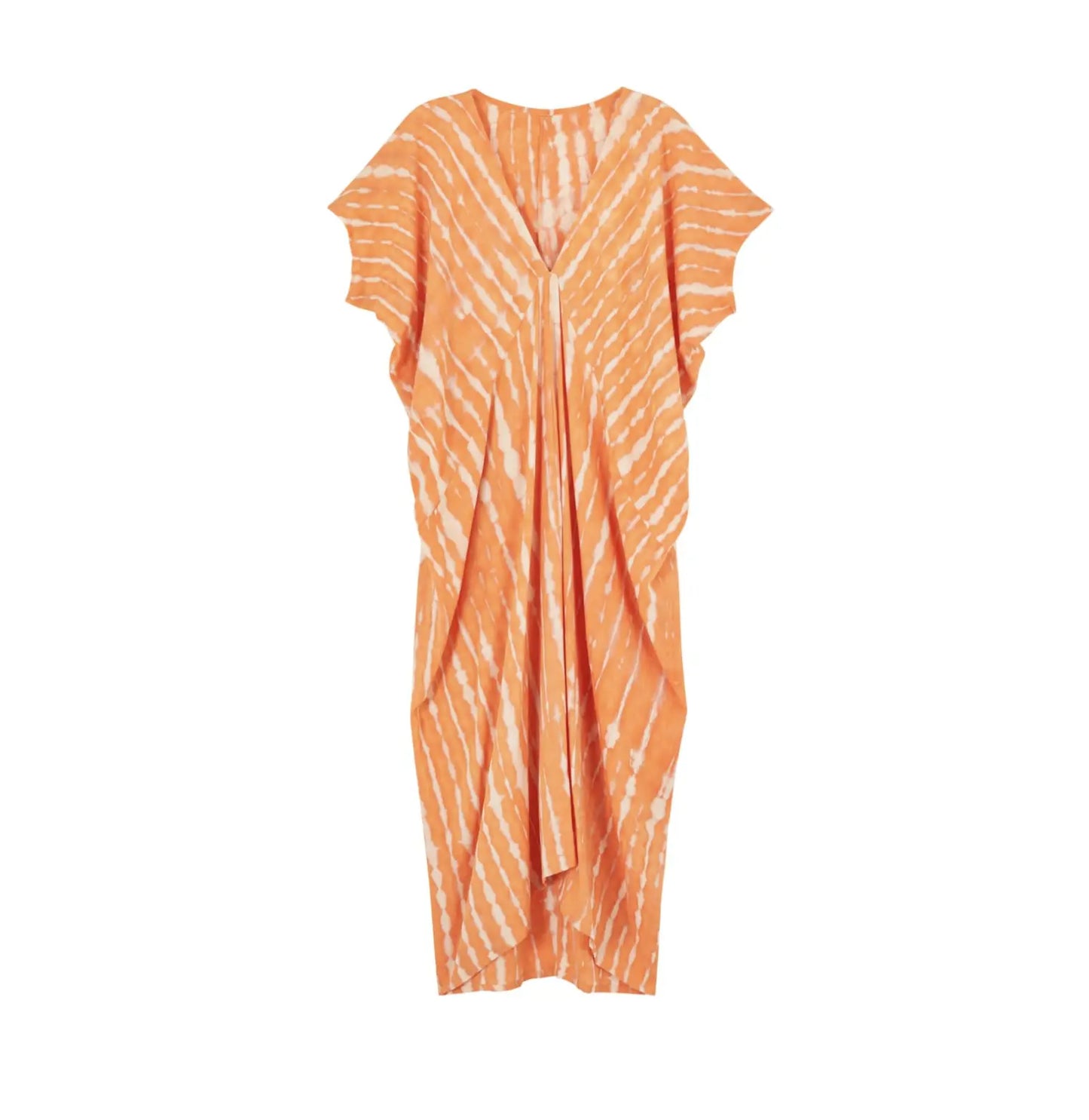 Kaftan Dress | Coral Batik Pink Haley