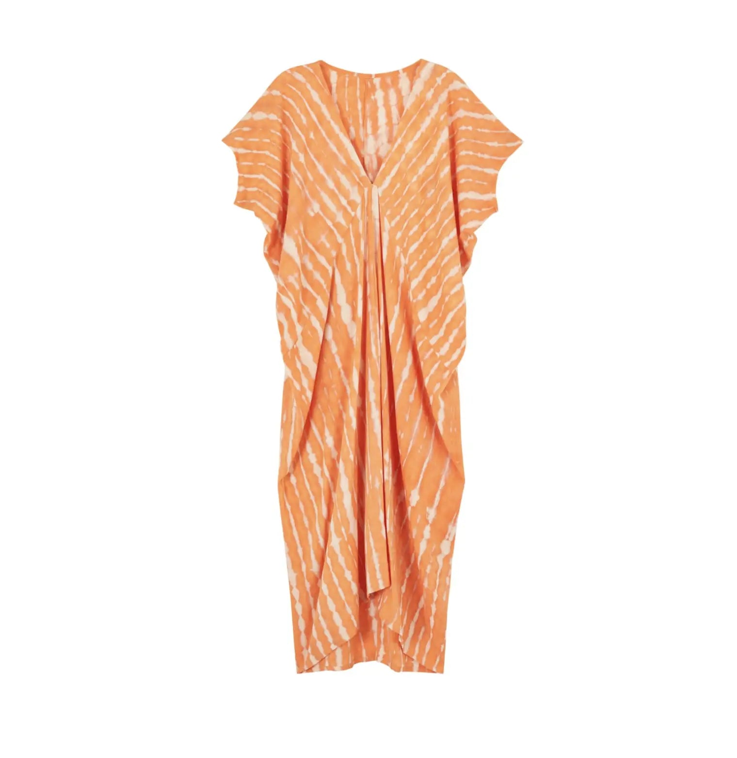 Kaftan Dress | Coral Batik Pink Haley