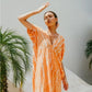 Kaftan Dress | Coral Batik Pink Haley