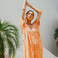 Kaftan Dress | Coral Batik Pink Haley