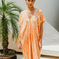 Kaftan Dress | Coral Batik Pink Haley