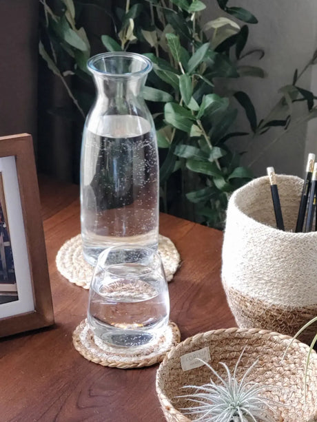 Kata Spiral Drink Coaster - Natural (Set of 4) KORISSA